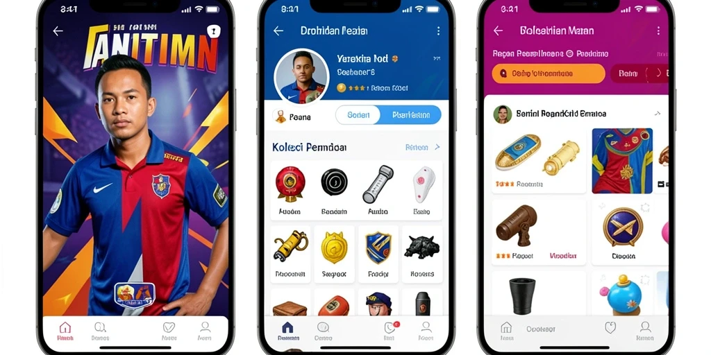 Hadiah dan bonus yang menarik setiap harinya.