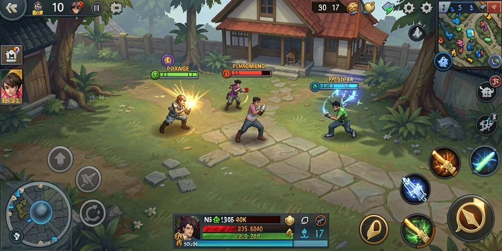 Gameplay yang seru dengan tantangan menarik.