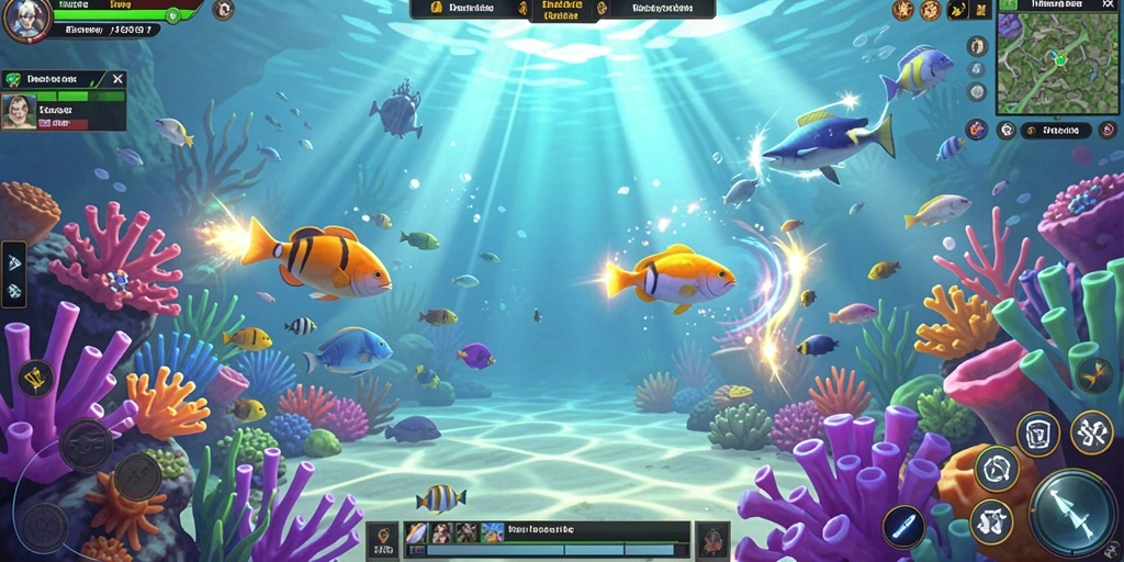 Screenshot saat bermain dalam mode multiplayer.